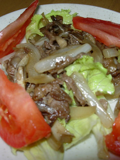 焼肉のサラダ風-レシピのメイン写真