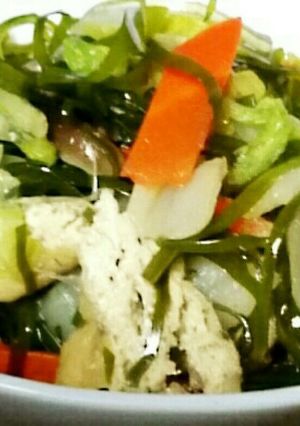 ☆白菜 玉ねぎ がんも 切り昆布の煮物♡-レシピのメイン写真