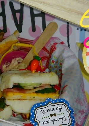 逆転 サンド ☆ (たまご) パン-レシピのメイン写真