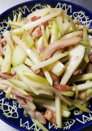 やみつき青パパイヤイリチー-レシピのメイン写真
