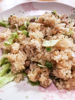 コストコ ジャーマンポークステーキ炒飯-レシピのメイン写真