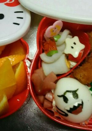 マリオキャラのお弁当-レシピのメイン写真