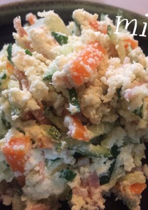 食物繊維豊富☆おからサラダ-レシピのメイン写真