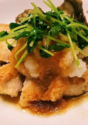 ジューシー♪鶏むね肉おろしポン酢-レシピのメイン写真