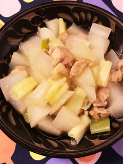 ★母の シリーズ★大根と鶏肉のさっと煮-レシピのメイン写真