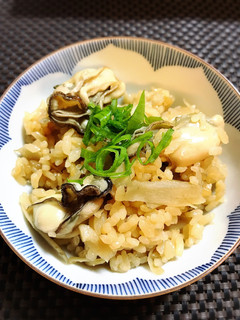 あっさり釜飯風＊牡蠣ごぼう飯-レシピのメイン写真