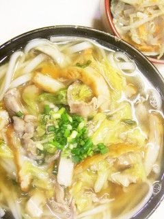 お野菜たっぷり熱々とろ~りあんかけうどん-レシピのメイン写真
