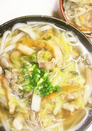お野菜たっぷり熱々とろ~りあんかけうどん-レシピのメイン写真