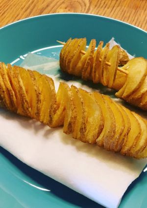 春休みおやつにトルネードポテト！-レシピのメイン写真
