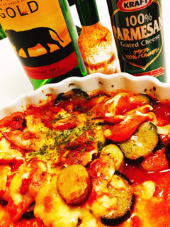 ナスとトマトのチーズ焼き-レシピのメイン写真