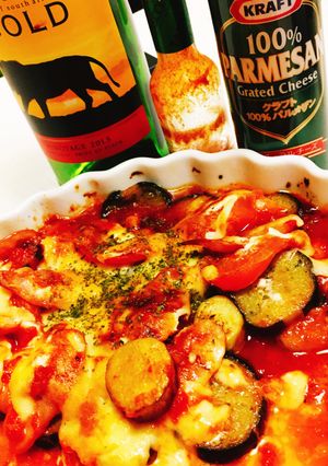 ナスとトマトのチーズ焼き-レシピのメイン写真