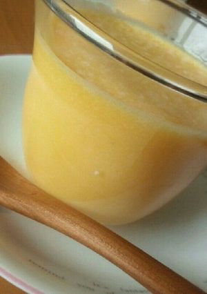 ミキサーひとつdeかぼちゃプリン-レシピのメイン写真