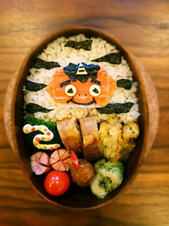 節分♪鬼♪キャラ弁♪簡単♪-レシピのメイン写真