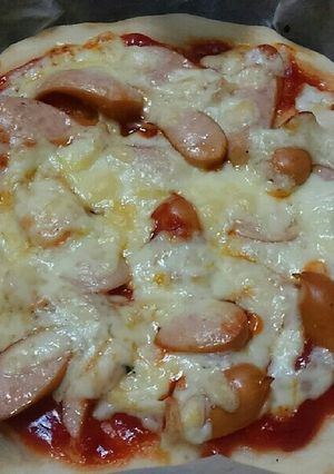 手作り生地でピザ-レシピのメイン写真