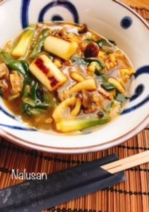 蕎麦だしで作る和風カレー丼-レシピのメイン写真
