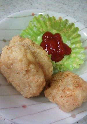 豆腐で簡単♪チキンナゲット風(*^^*)-レシピのメイン写真