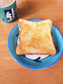 ジャムバタートースト!簡単!朝食!-レシピのメイン写真