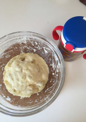 ☆バナナの蒸しパン☆1歳簡単おやつ幼児食-レシピのメイン写真
