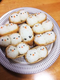 ひよこいなり。簡単!かわいい!-レシピのメイン写真