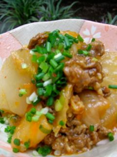 大根とろりのキムチ煮。-レシピのメイン写真