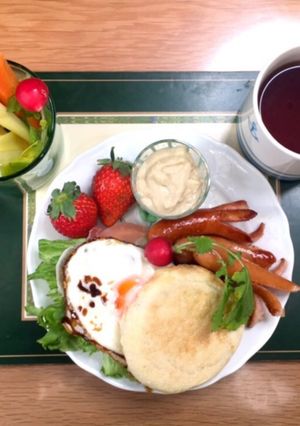 breakfast ~フレッシュバーガー-レシピのメイン写真