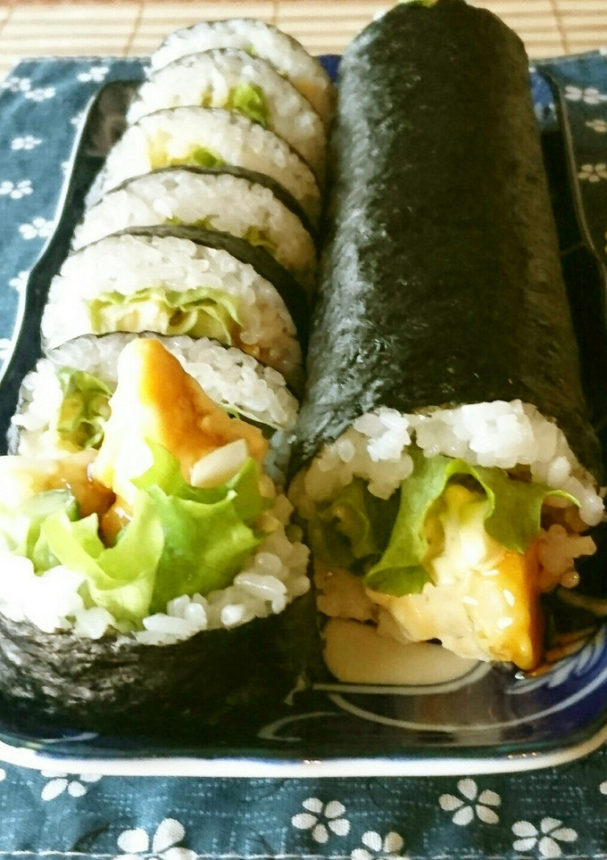 節分の恵方巻にも♪チキン南蛮の巻寿司-レシピのメイン写真
