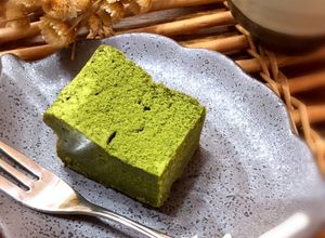 抹茶とホワイトチョコの生チョコケーキ♡-レシピのメイン写真