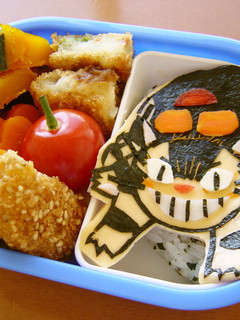 ネコバス弁当(キャラ弁)-レシピのメイン写真