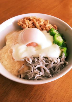 ネバネバ丼-レシピのメイン写真