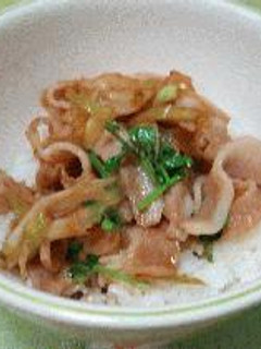 豚トロ丼-レシピのメイン写真
