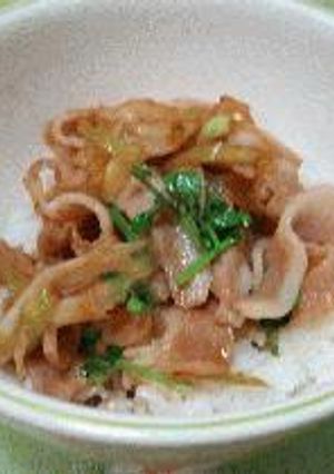 豚トロ丼-レシピのメイン写真