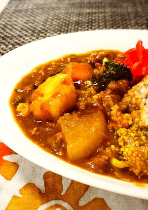 野菜が主役♪うちのカレー。-レシピのメイン写真