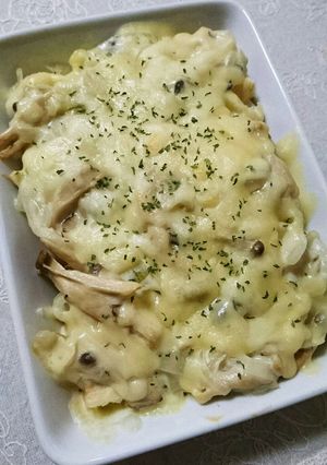たっぷりきのこのおいしいパングラタン☆ミ-レシピのメイン写真