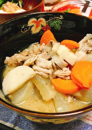 豚汁（炒めない）-レシピのメイン写真