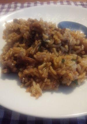 牛肉そばめし-レシピのメイン写真