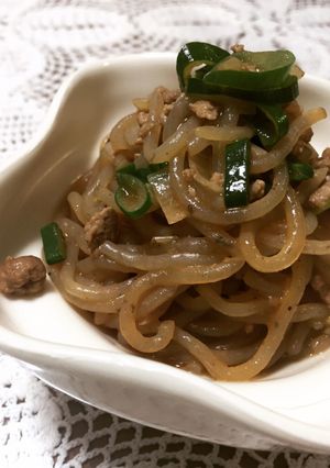 ヘルシー美味しい！無限！麻婆こんにゃく-レシピのメイン写真