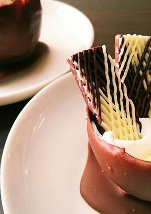 バレンタインに！カップチョコ-レシピのメイン写真