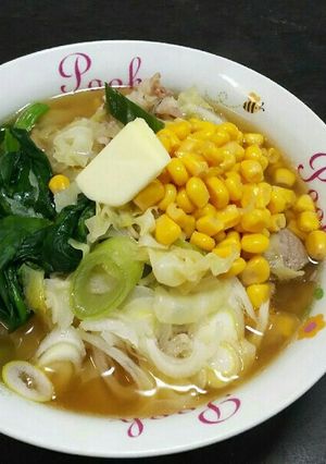簡単ダイエット味噌ラーメン-レシピのメイン写真