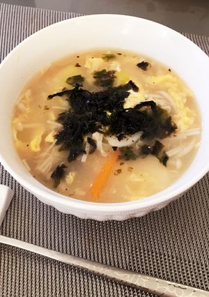 キムさんちのトックスープ(韓国のお雑煮)-レシピのメイン写真