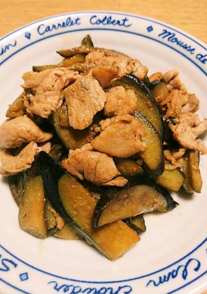 3分で完成！？豚肉とナスの味噌炒め-レシピのメイン写真