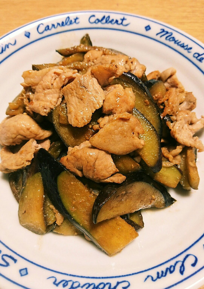 3分で完成！？豚肉とナスの味噌炒め-レシピのメイン写真