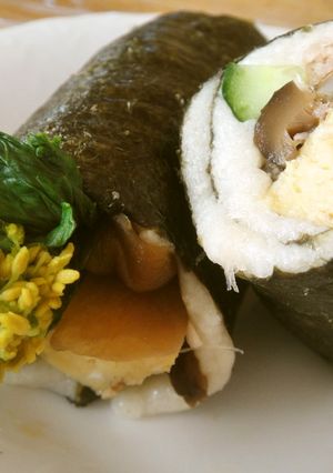 恵方巻きに！低糖質✿おからパウダーで酢飯-レシピのメイン写真