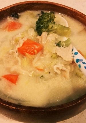 簡単早いルーなし‼クリームシチュー-レシピのメイン写真