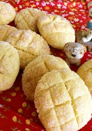 ミニサイズ★メロンパン風クッキー-レシピのメイン写真