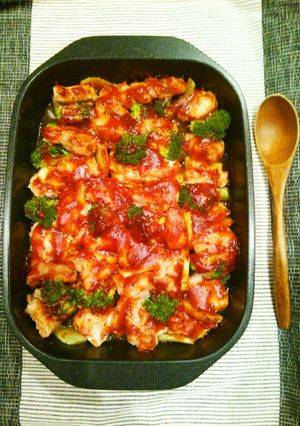 豚肉とブロッコリーのマスタードソース焼き-レシピのメイン写真
