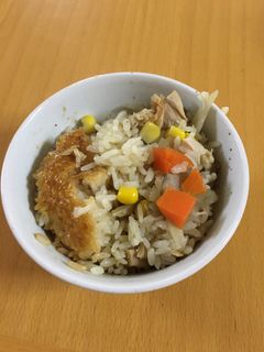 コストコロティサリーチキンで炊き込みご飯-レシピのメイン写真
