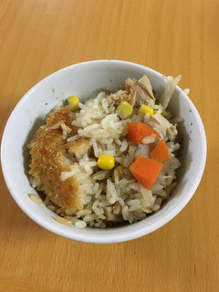 コストコロティサリーチキンで炊き込みご飯-レシピのメイン写真