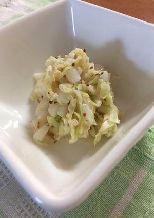 無限白菜マヨマスタード和え-レシピのメイン写真