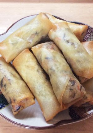 もち麦入 春巻-レシピのメイン写真