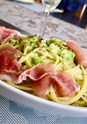 豆乳でヘルシー☆アボカドのクリームパスタ-レシピのメイン写真